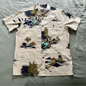 Men’s Billabong Hawaiian Shirt adventure Division Medium M